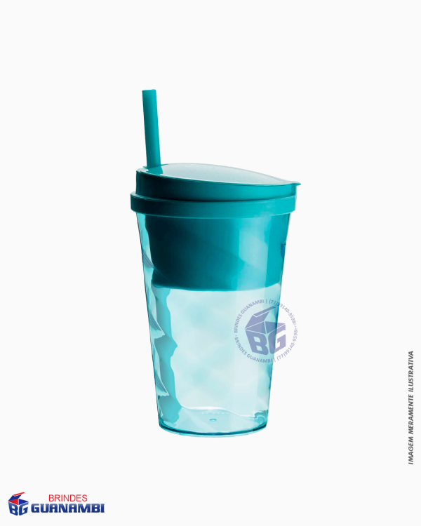 Copo Snack Acril 400ml Lanche - Image 2