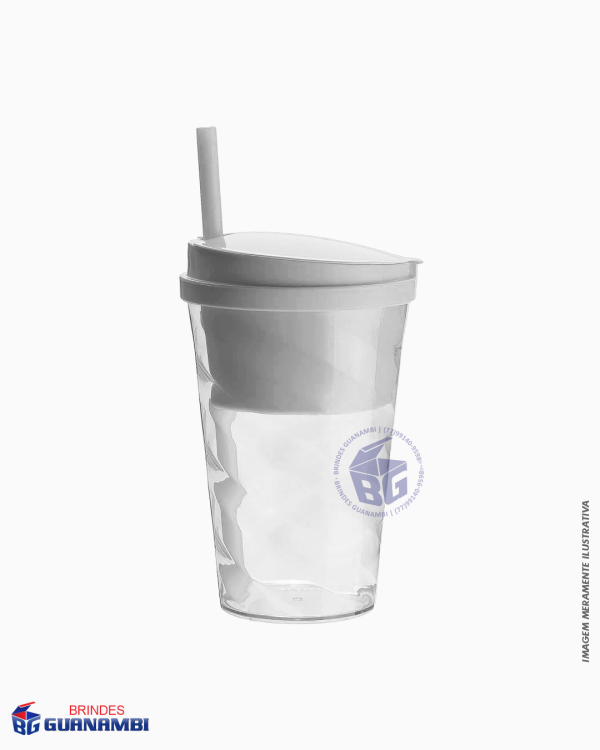 Copo Snack Acril 400ml Lanche