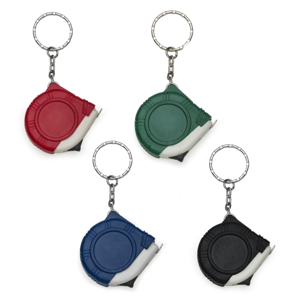 Chaveiro Mini Trena 1m DTF 2 lados