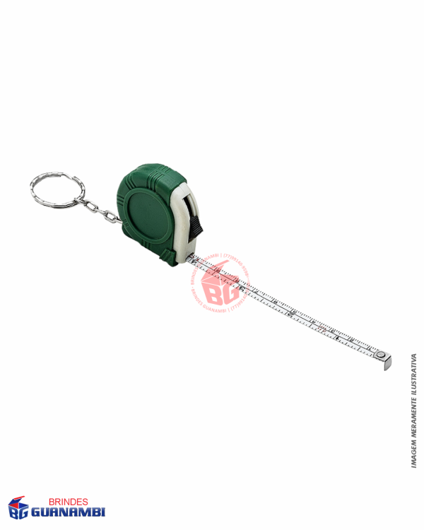 Chaveiro Mini Trena 1m DTF 2 lados - Image 2