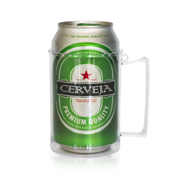 Caneca Acrílica 300ml Porta Lata